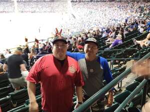 Carlos Castellanos  attended Arizona Diamondbacks vs. Los Angeles Dodgers - MLB on Jun 18th 2021 via VetTix 