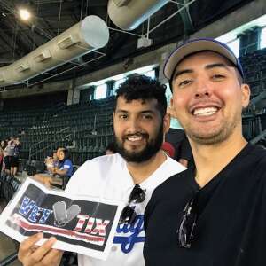 Hugo  attended Arizona Diamondbacks vs. Los Angeles Dodgers - MLB on Jun 20th 2021 via VetTix 