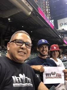 Jose attended Arizona Diamondbacks vs. Pittsburgh Pirates - MLB on Jul 19th 2021 via VetTix 
