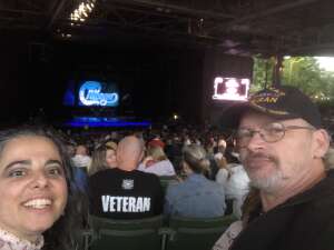 Andy & Michelle  attended An Evening With Chicago and Their Greatest Hits on Jul 13th 2021 via VetTix 