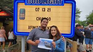 B Lamora attended An Evening With Chicago and Their Greatest Hits on Jul 13th 2021 via VetTix 