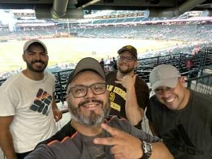 Pete attended Arizona Diamondbacks vs. San Francisco Giants - MLB on Aug 2nd 2021 via VetTix 