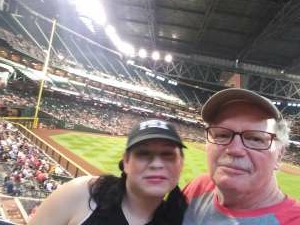 Bill attended Arizona Diamondbacks vs. San Diego Padres - MLB on Aug 14th 2021 via VetTix 