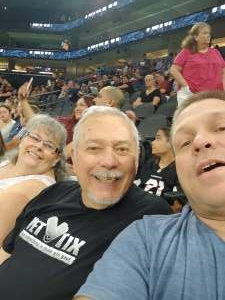 Mark attended Arizona Rattlers vs. Spokane Shock - IFL on Jun 25th 2021 via VetTix 