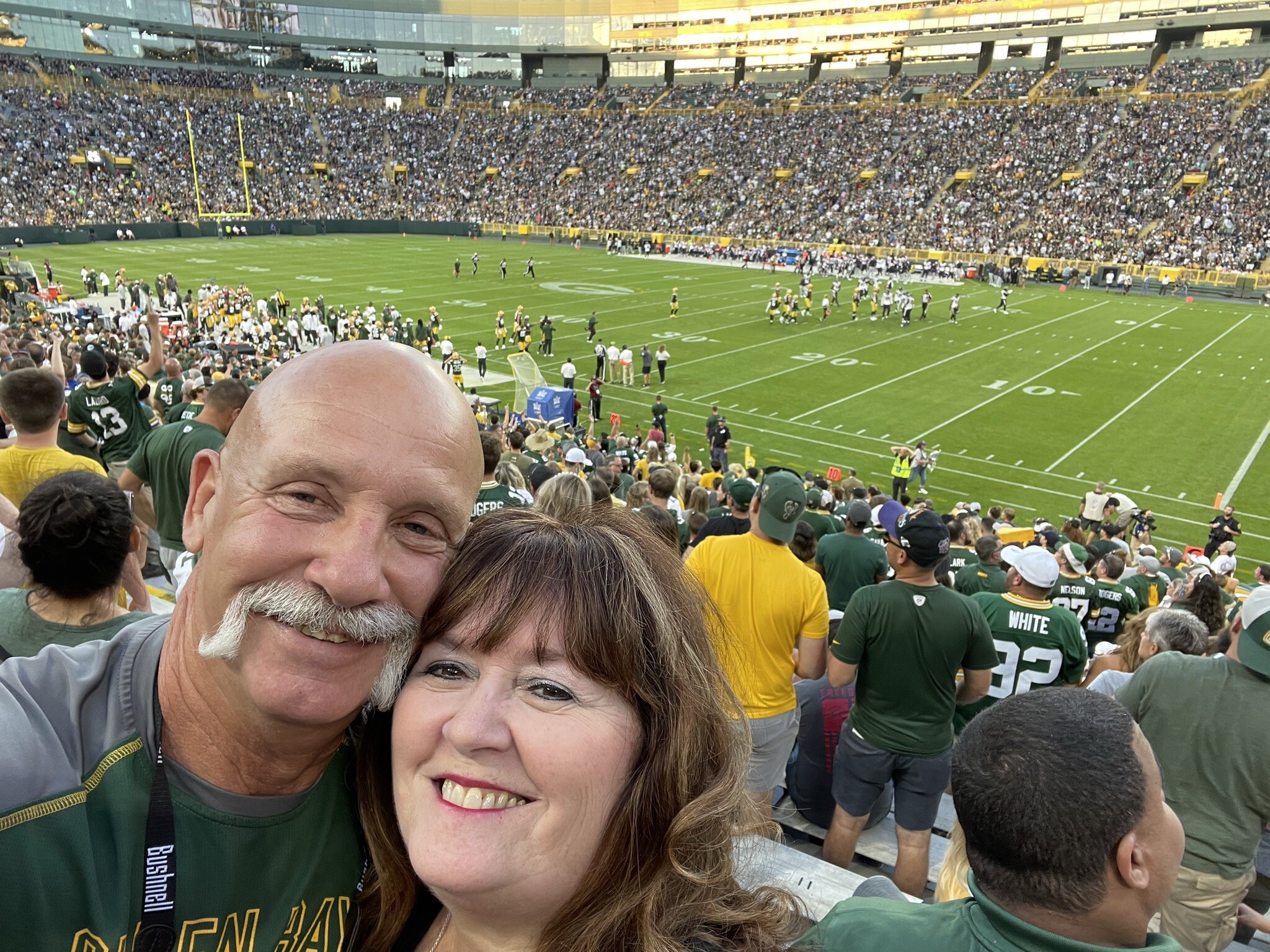 Green Bay Packers vs. Houston Texans in preseason at Lambeau Field