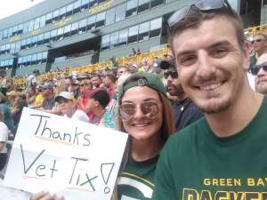 J. E. attended Green Bay Packers vs. New York Jets - NFL Preseason on Aug 21st 2021 via VetTix 