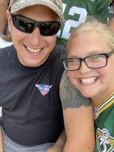 Cassandra attended Green Bay Packers vs. New York Jets - NFL Preseason on Aug 21st 2021 via VetTix 