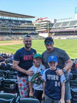 Adam Tebbs attended Minnesota Twins vs. Tampa Bay Rays - MLB on Aug 15th 2021 via VetTix 