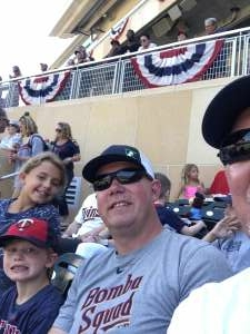 Greg Munson attended Minnesota Twins vs. Tampa Bay Rays - MLB on Aug 15th 2021 via VetTix 
