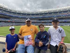 Jose Castillo attended New York Yankees vs. New York Mets - MLB on Jul 3rd 2021 via VetTix 