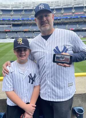 Jamie Bigelow attended New York Yankees vs. New York Mets - MLB on Jul 3rd 2021 via VetTix 