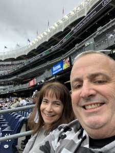 Chuck and Jennine Miller attended New York Yankees vs. New York Mets - MLB on Jul 3rd 2021 via VetTix 