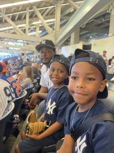 Dae shawn Miller attended New York Yankees vs. New York Mets - MLB on Jul 4th 2021 via VetTix 