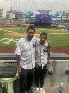 Dimas attended New York Yankees vs. New York Mets - MLB on Jul 4th 2021 via VetTix 