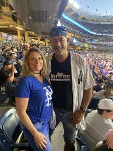 Richie attended New York Yankees vs. New York Mets - MLB on Jul 4th 2021 via VetTix 