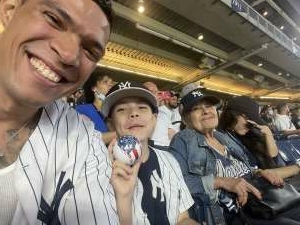 Anthony Gonzalez attended New York Yankees vs. New York Mets - MLB on Jul 4th 2021 via VetTix 