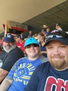 Jerud attended Minnesota Twins vs. Milwaukee Brewers - MLB on Aug 29th 2021 via VetTix 