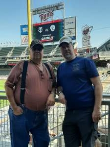 Jason  attended Minnesota Twins vs. Milwaukee Brewers - MLB on Aug 29th 2021 via VetTix 