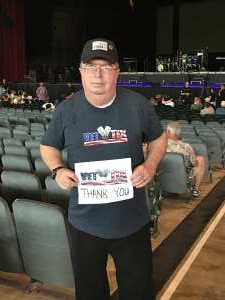 Robert attended An Evening With Chicago and Their Greatest Hits on Jul 17th 2021 via VetTix 