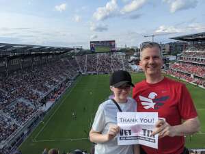 Dan J. attended DC United vs. Toronto FC - MLS on Jul 3rd 2021 via VetTix 