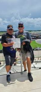 Jd attended Quaker State 400 Presented by Walmart on Jul 11th 2021 via VetTix 