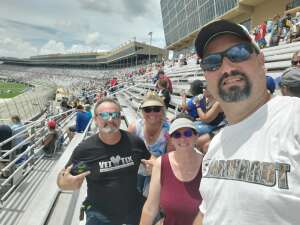 SGT Pete attended Quaker State 400 Presented by Walmart on Jul 11th 2021 via VetTix 