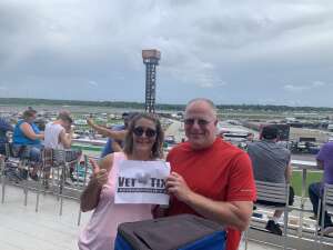 Brian attended Quaker State 400 Presented by Walmart on Jul 11th 2021 via VetTix 