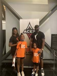 Mitchell Williams attended Las Vegas Aces vs. Atlanta Dream - WNBA on Jul 4th 2021 via VetTix 