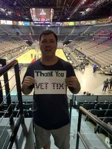 Hal attended Las Vegas Aces vs. Atlanta Dream - WNBA on Jul 4th 2021 via VetTix 