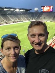 Mike and Melissa attended Capital Cup: DC United International Doubleheader (1 of 3) on Jul 7th 2021 via VetTix 