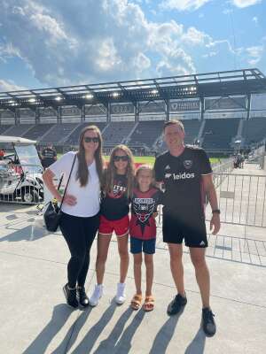 Larry attended Capital Cup: DC United International Doubleheader (day 2 of 3) on Jul 11th 2021 via VetTix 