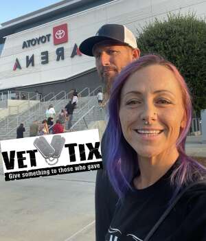 Shelly attended Justin Moore on Aug 14th 2021 via VetTix 