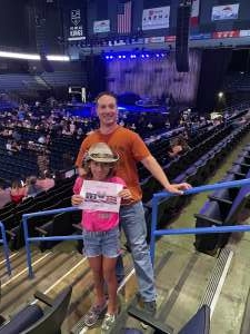 Kevin  attended Justin Moore on Aug 14th 2021 via VetTix 