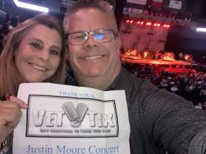 Mike  attended Justin Moore on Aug 14th 2021 via VetTix 