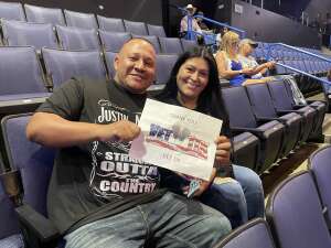 Carlos G attended Justin Moore on Aug 14th 2021 via VetTix 
