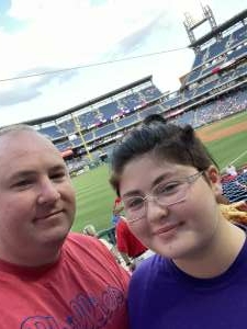 Christopher Leedy attended Philadelphia Phillies vs. Atlanta Braves - MLB on Jul 23rd 2021 via VetTix 