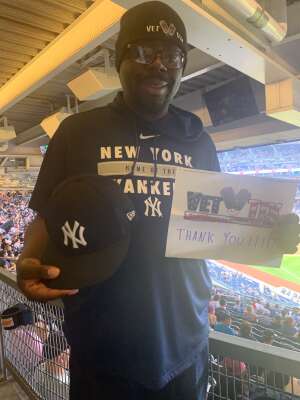 Anthony Williams attended New York Yankees vs. Boston Red Sox on Jul 17th 2021 via VetTix 