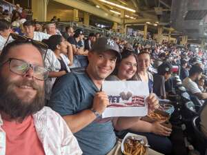 Andrew attended New York Yankees vs. Philadelphia Phillies - MLB on Jul 20th 2021 via VetTix 