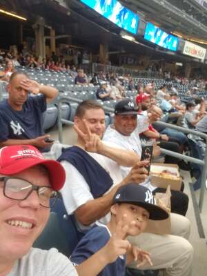 SSG Sacco, Steven attended New York Yankees vs. Philadelphia Phillies - MLB on Jul 20th 2021 via VetTix 