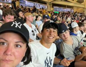 April attended New York Yankees vs. Philadelphia Phillies - MLB on Jul 20th 2021 via VetTix 