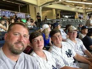 Vinnie attended New York Yankees vs. Philadelphia Phillies - MLB on Jul 20th 2021 via VetTix 