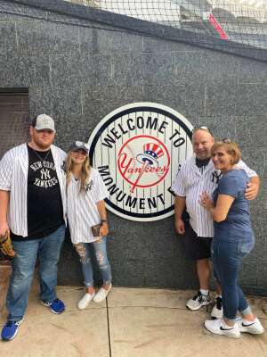 Lynn H. attended New York Yankees vs. Philadelphia Phillies - MLB on Jul 21st 2021 via VetTix 