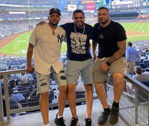 Olvin Castro attended New York Yankees vs. Philadelphia Phillies - MLB on Jul 21st 2021 via VetTix 