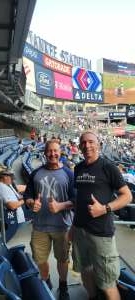 Bosco attended New York Yankees vs. Philadelphia Phillies - MLB on Jul 21st 2021 via VetTix 