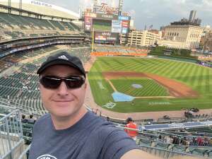 Pete attended Detroit Tigers vs. Texas Rangers - MLB on Jul 20th 2021 via VetTix 