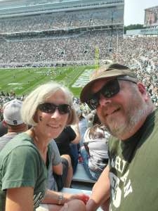 Richard W. attended Michigan State Spartans vs. Youngstown State Penguins - NCAA Football on Sep 11th 2021 via VetTix 