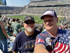 Tim attended Michigan State Spartans vs. Youngstown State Penguins - NCAA Football on Sep 11th 2021 via VetTix 