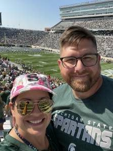 Rich B attended Michigan State Spartans vs. Youngstown State Penguins - NCAA Football on Sep 11th 2021 via VetTix 