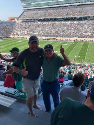 Robert  attended Michigan State Spartans vs. Youngstown State Penguins - NCAA Football on Sep 11th 2021 via VetTix 