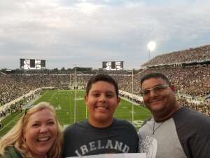 Matt  attended Michigan State Spartans vs. Youngstown State Penguins - NCAA Football on Sep 11th 2021 via VetTix 